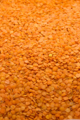 This is a photograph of Red lentils