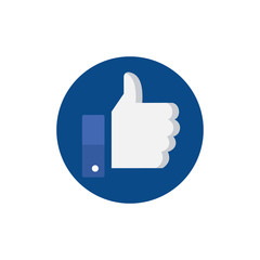 Thumbs up icon logo