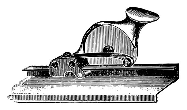 vintage black and white paper cutter clip art preview