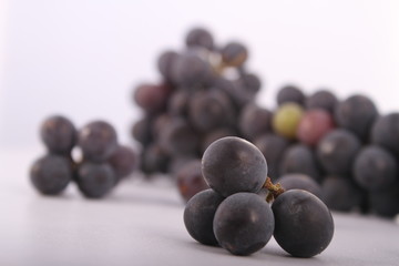 Bunch of grapes isolated on white background, marketing concept, fruit, healthy. Sweet, social media, food. 