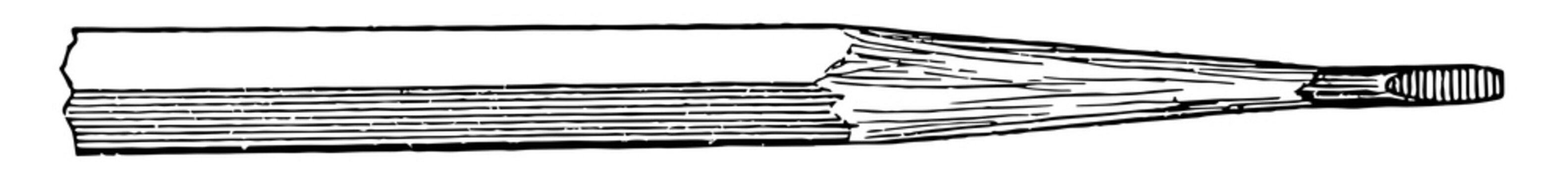 pencil tip drawing, black and white clip art preview