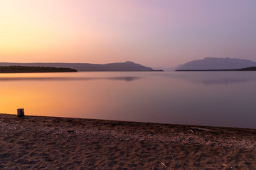 Naklejka premium Sunrise at Katmai National Park