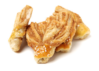 Chinese Cake on white background