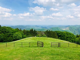 雄大な空と大地