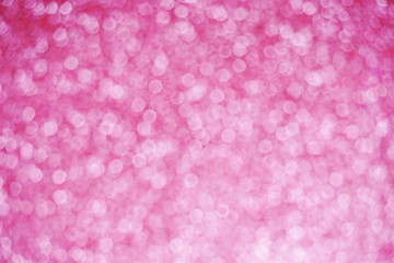 Abstract Pink Bokeh lights Valentine's Day background