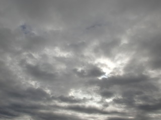 Obraz premium 黒雲