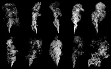 Aluminium Prints Smoke A large amount of smoke is taken  with many options available in various graphic