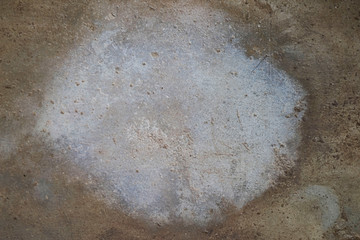 Old wall texture grunge background and black vignette.