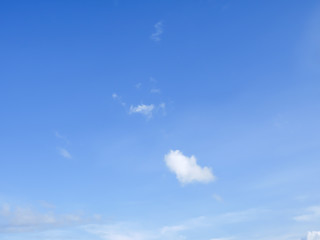 sky and White  clouds
