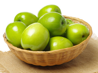 Fresh juicy jujube isolated on white background