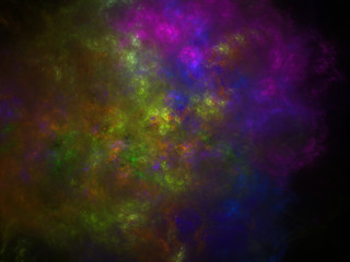Naklejka premium Imaginatory fractal background Image