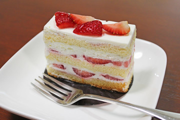 イチゴのショートケーキ