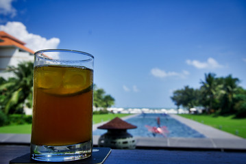 Refreshing tea on a hot day - Vietnam fall of 2019