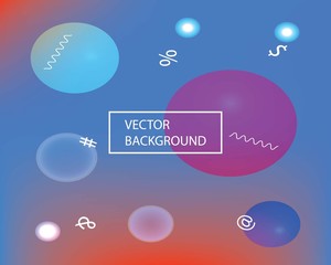 Gradient smooth mesh background.
