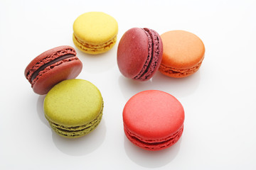 カラフルなマカロン