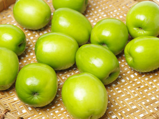 Fresh juicy jujube isolated on white background