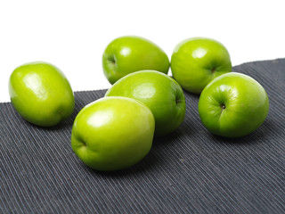Fresh juicy jujube isolated on white background