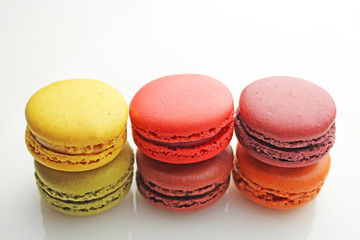 カラフルなマカロン