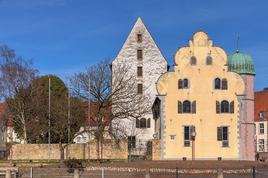 Der Ledenhof (fr&uuml;her Alte M&uuml;nze) in Osnabr&uuml;ck, Niedersachsen