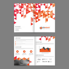 Abstract Brochure, Template for Business.