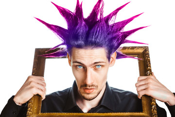 guy with a Mohawk