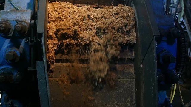 Sugar cane extracting process