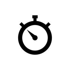 Stopwatch icon trendy