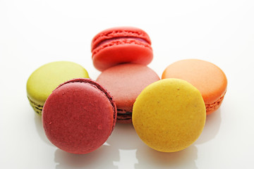 カラフルなマカロン