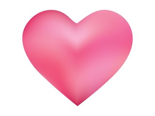 Gradient background in the form of a heart.