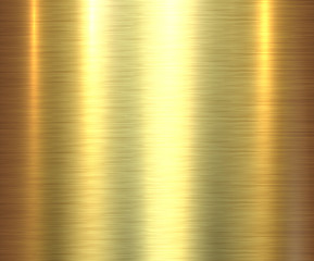 Metal gold texture background, golden brushed metallic texture plate.