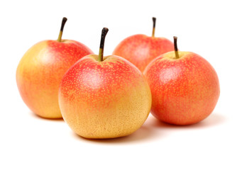 nanguo pear on white background