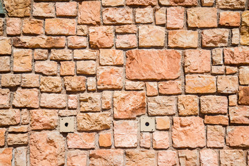 Textured wall of a building that could be used as a background for your purposes