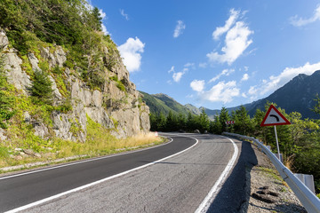 Transfagarasan - the most beautiful mountain road in Romania