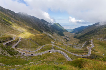 Transfagarasan - the most beautiful mountain road in Romania