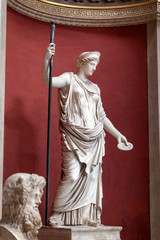 The Statue Of Hera