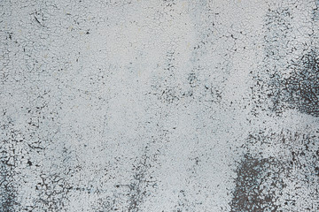 Old cracked paint on the wall