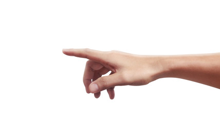 Hands touching button screen interface global connection customer networking