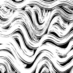 Brush texture pattern. Grunge vector.