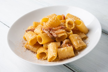 Piatto di pasta alla gricia, Cucina Tipica Italiana