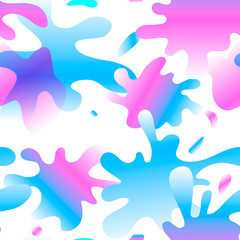 Abstract blob watercolor background. Vector illustration for poster