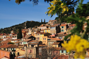 Commune of Bormes-les-Mimosas, Var, France