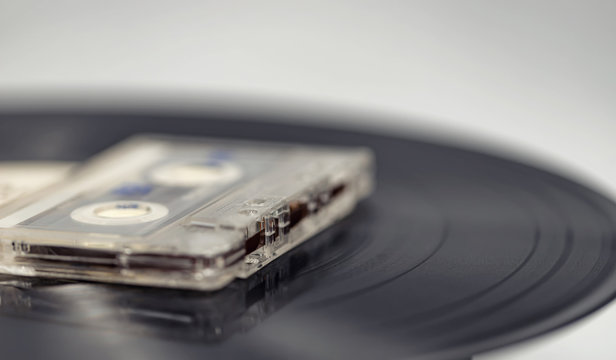 Media before digital age: audio cassette and vinyl record