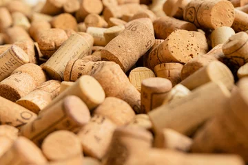 Fotobehang A lot of wine corks © Daniel Beckemeier