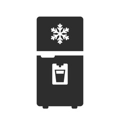 Modern fridge vector icon