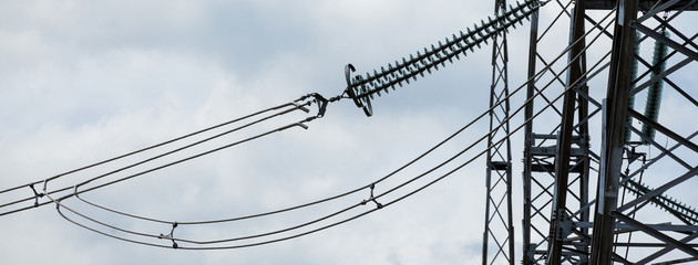 High voltage post or High voltage tower