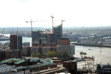 Blick vom Hamburger Michel 2011