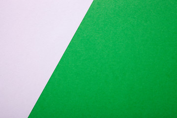 White and green paper texture as background with place for text