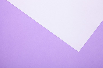 White and purple pastel paper texture as background with place for text
