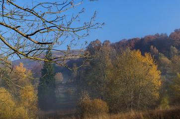 Bieszczady jesienią