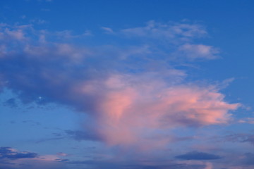 Fototapeta na wymiar Ciel nuageux.